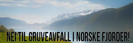 Nei til gruveavfall i norske fjorder